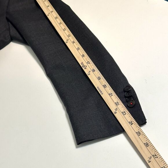 Suitsupply Sienna Canonico Wool Sport Coat Blazer Mens 42R Dark Grey Suit Jacket - Picture 11 of 13
